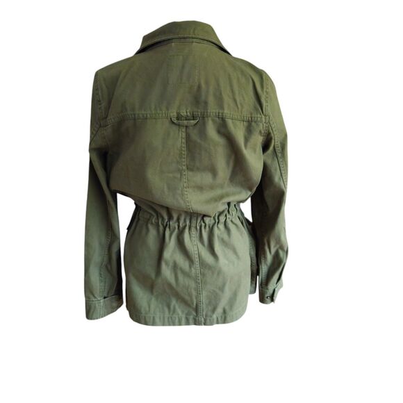 Madewell Fleet Utility Jacket Army Green Size Small Cotton - Picture 3 of 9